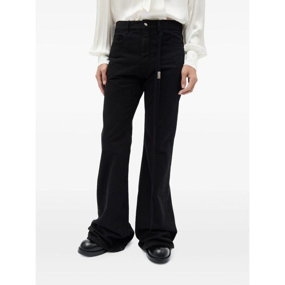 Ann Demeulemeester Black Denim - Bootcut Jeans Men